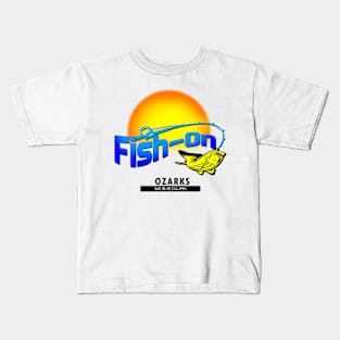 Fish On Ozarks Kids T-Shirt